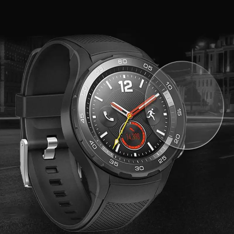 2 шт Защитные пленки из закаленного стекла для Huawei Watch 2|Смарт-аксессуары| |