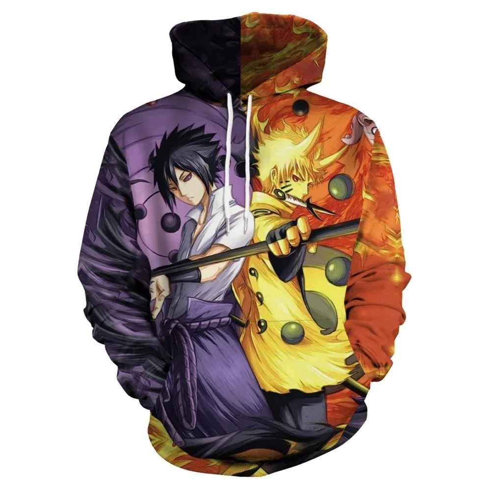 

Anime Naruto Around 3d Printing Hooded Sweater Japanese Cosplay Costumes Costume Accessories Unisex