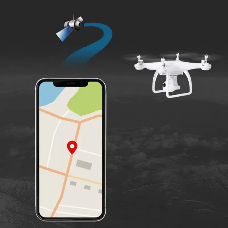 

RC Quadcopter 2.4G/5G 4CH 720P HD Wifi Camera GPS Transmission Wide Angle Live Follow 300m with four bright LED lights