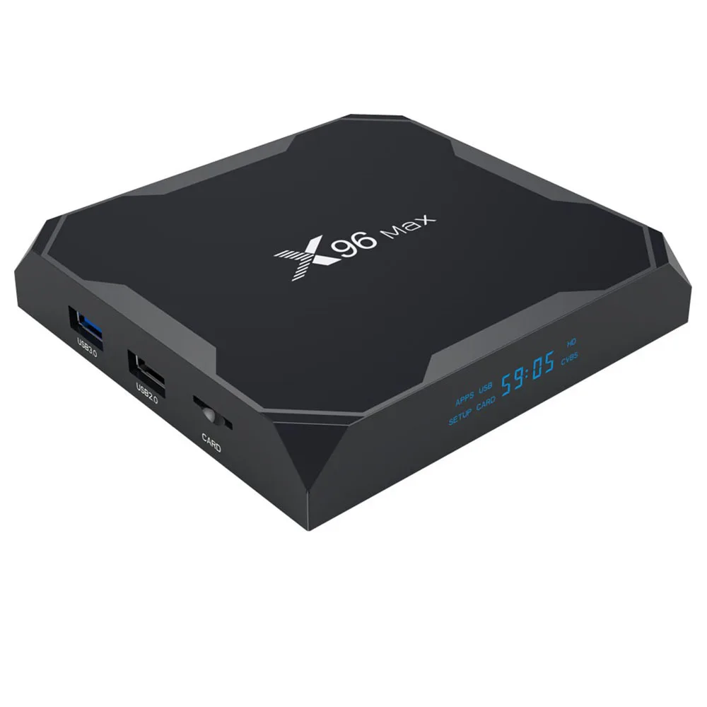 X96Max Smart Tv Box Android 8.1 Amlogic S905X2 Lpddr4 Quad Core