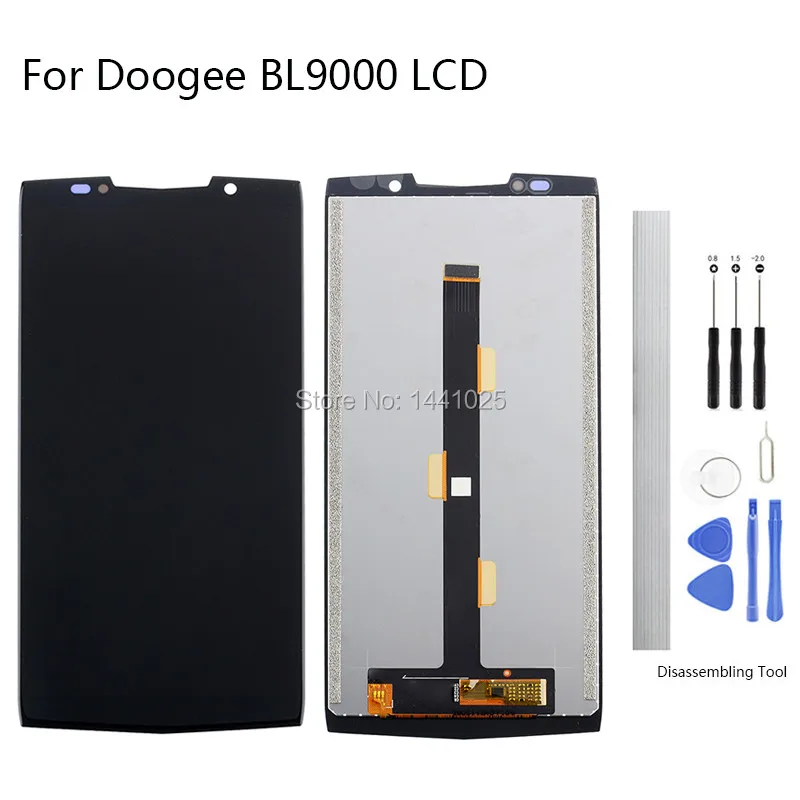 

Display Screen Replace For Doogee BL9000 LCD Touch screen 5.99 inch black For doogee BL9000 Touch screen LCD