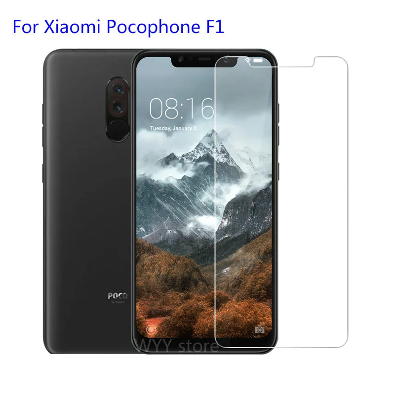 9H закаленное стекло для Xiaomi Pocophone F1 POCO F1 1F защита экрана из закаленного стекла для Pocophone F1 6,81 дюймовая защитная пленка