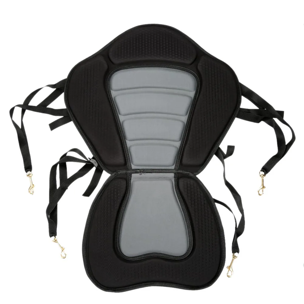 Meilleur Kayak siège rembourré bateau à rames doux antidérapant Base rembourrée dossier réglable avec coussin de bateau