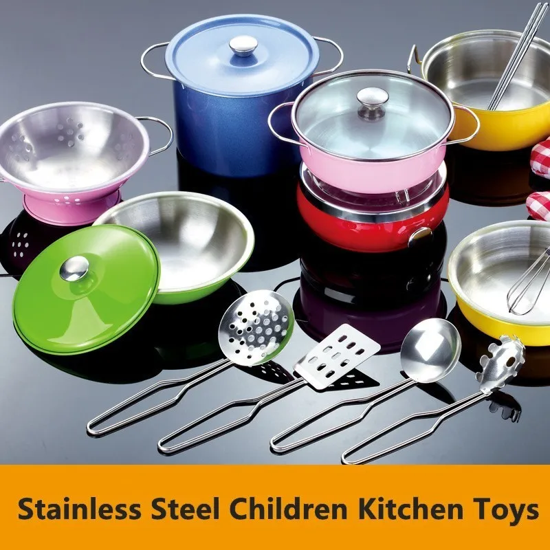 silver kitchen set toys
