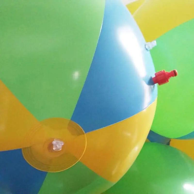 75 см надувной спрей водный шар игрушки детский летний открытый плавательный пляж бассейн с игровой корзиной мячи для газона игра игрушка для детей