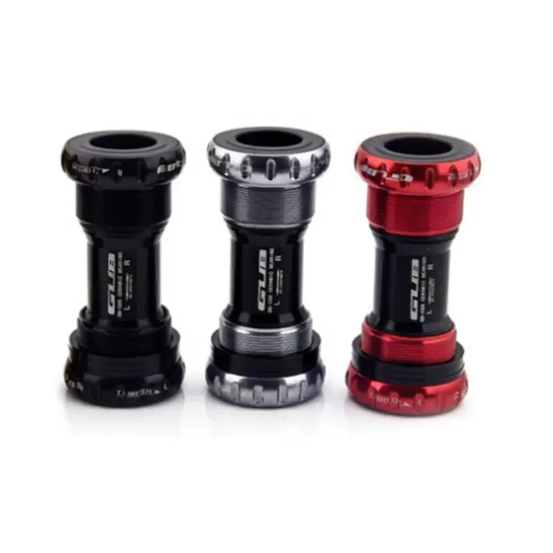 

GUB C-68 Aluminum Alloy BB Bottom Bracket Shell 68/73MM Screw/Thread Type BSA Crankset Bearings Bicycle Axis