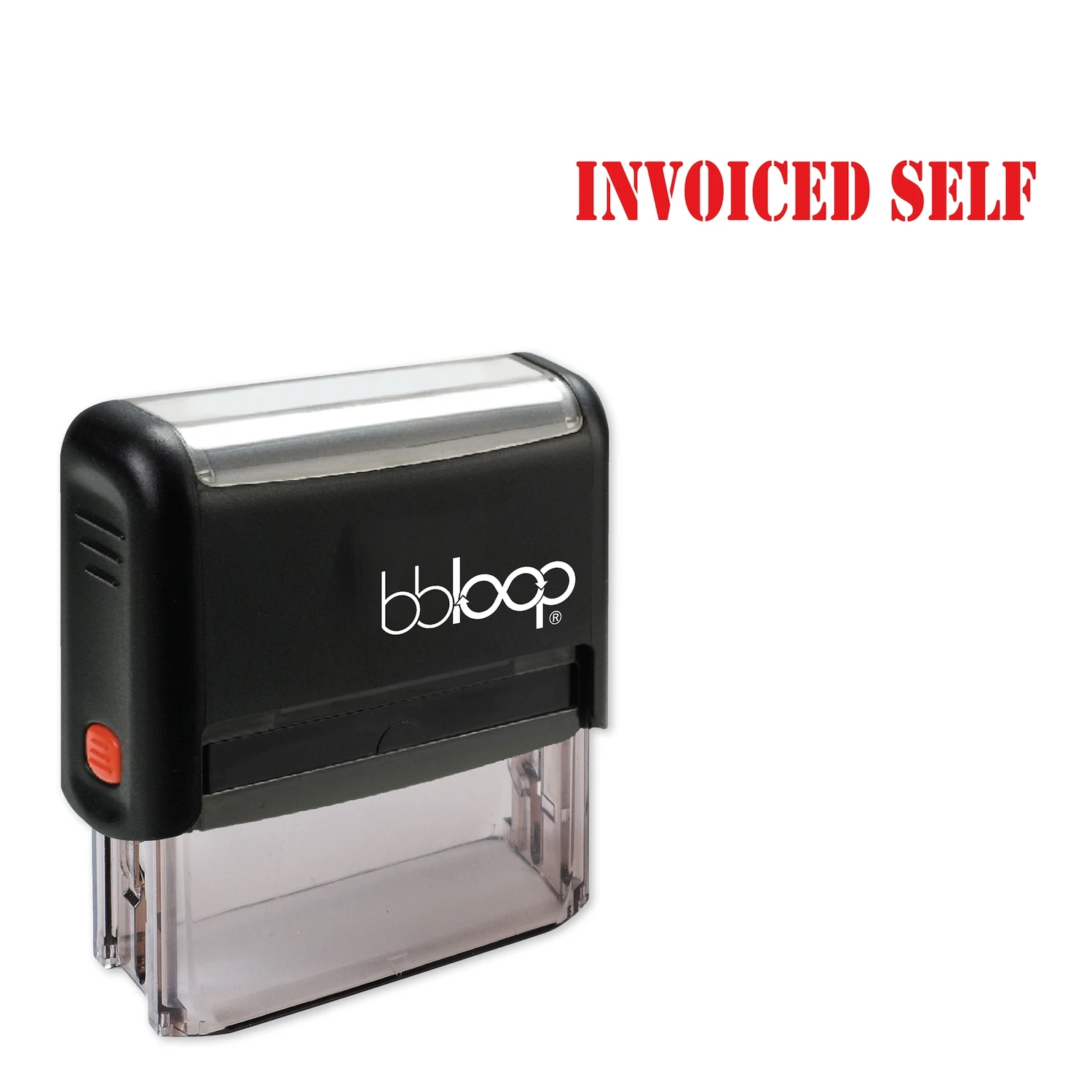 Bbloop Invoiced Self ж/военный стиль шрифт и дизайн Self-Ink