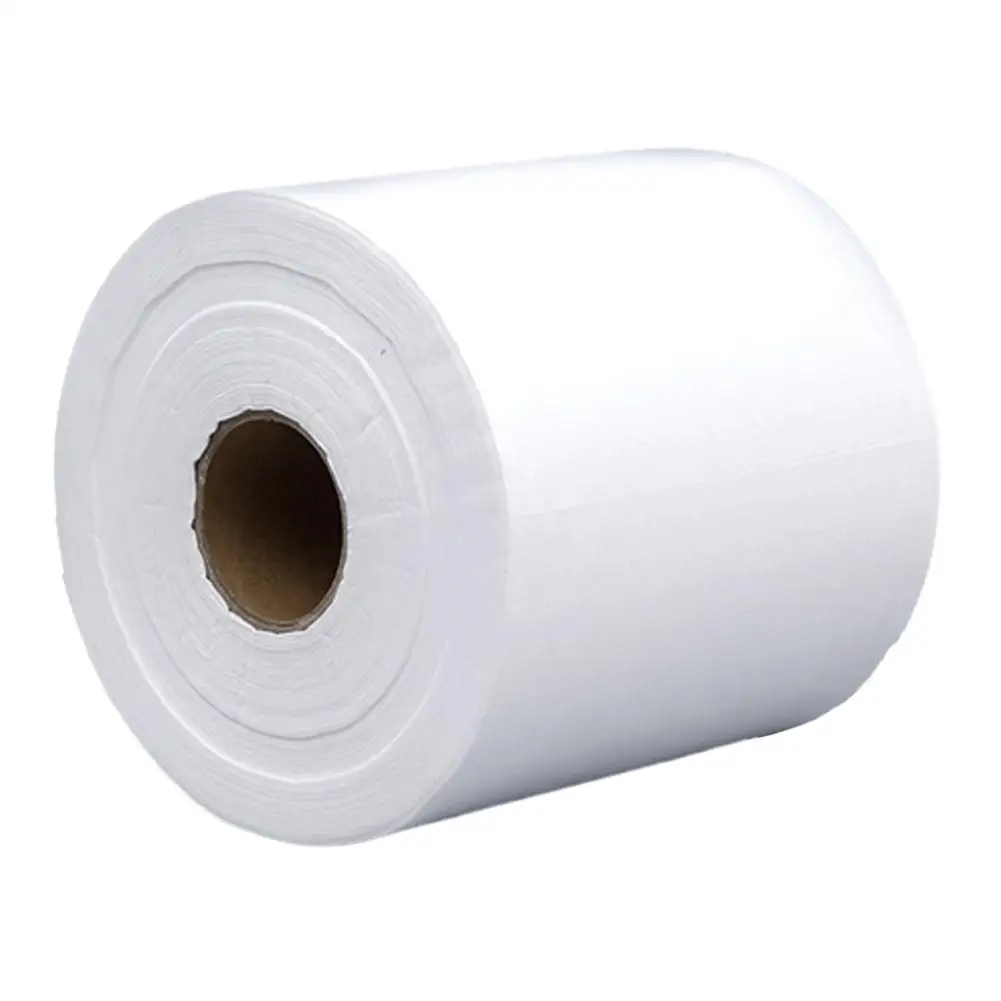 

White industrial dust-free large roll wiping paper strong oil-absorbing dust white wiping paper (opp)