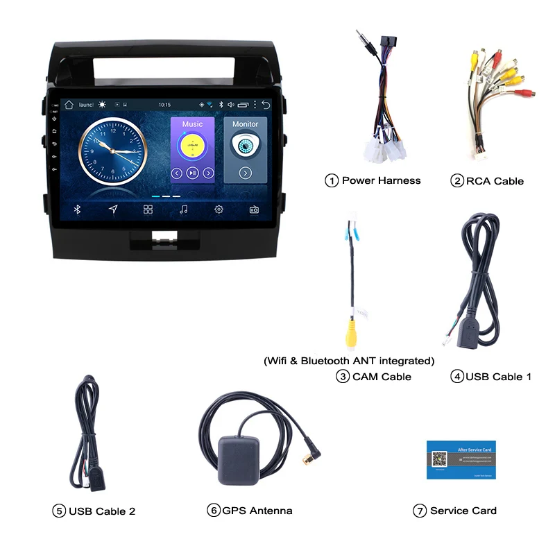 Perfect 10.1 inch Android 8.1 Car DVD GPS for Toyota land cruiser 2007-2012 Navigation System Stereo Audio Radio Video Bluetooth 5 Perfect 10.1 inch Android 8.1 Car DVD GPS for Toyota land cruiser 2007-2012 Navigation System Stereo Audio Radio Video Bluetooth 5