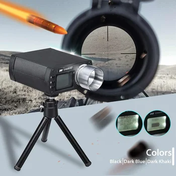 

E9800-X Airsoft BB Shooting Speed Tester High-Precision Shooting Timer -10C to 50C LCD Screen 0-500J Firing-Kinetic Energy