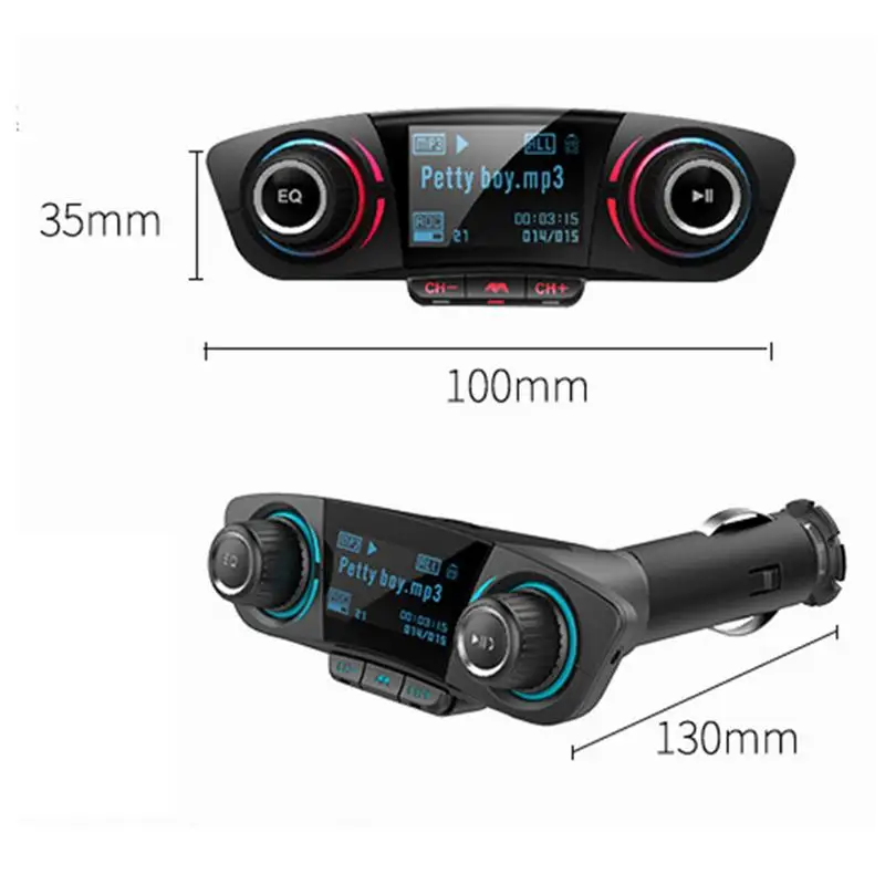 Новый Автомобильный MP3-плеер fm-передатчик Multi-Функция приемник Bluetooth Поддержка U диска/TF автомобильный Зарядное устройство автомобильного п... Новый Автомобильный MP3-плеер fm-передатчик Multi-Функция приемник Bluetooth Поддержка U диска/TF автомобильный Зарядное устройство автомобильного п...
