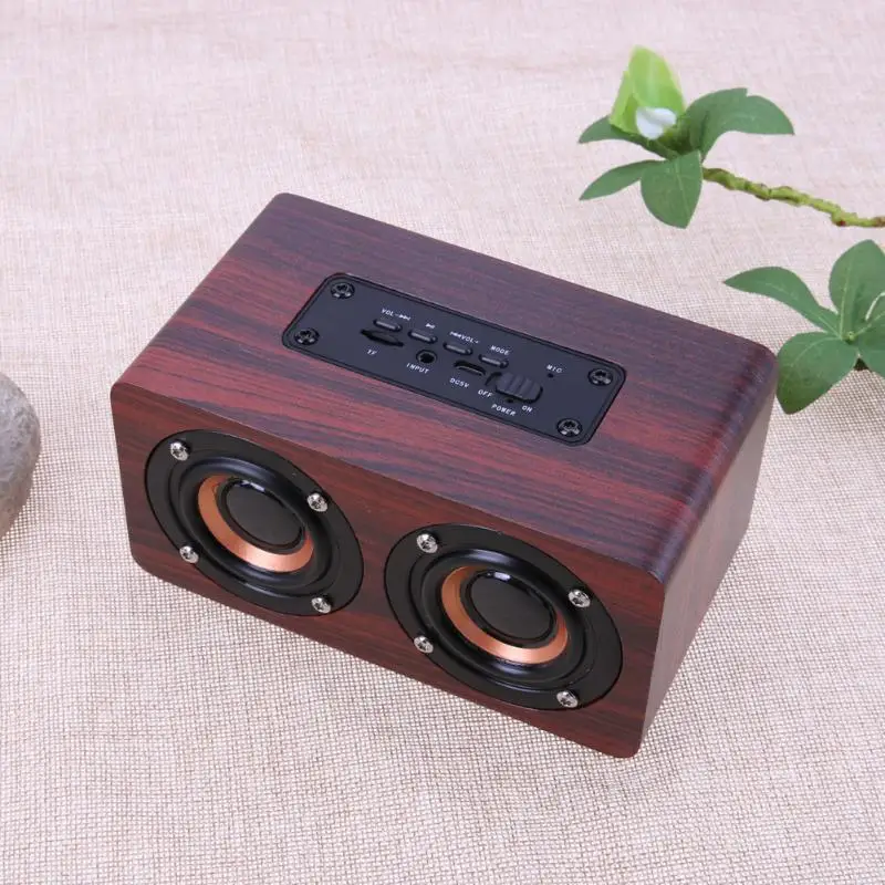 Портативный HiFi беспроводной bluetooth динамик двойной s Shock Bass музыкальный плеер с