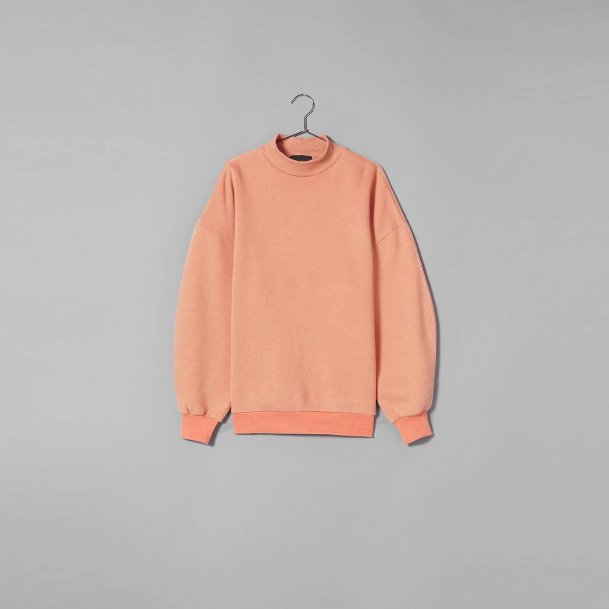 HDY Haoduoyi 2018 Half-high Collar Solid Color Oversize Pullover Sweater Winter Autumn Warm Fashion Simple  Casual