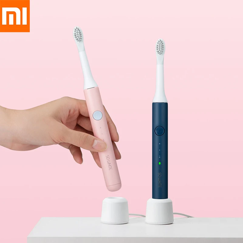 

Original XIAOMI Mijia soocas SO WHITE Sonic Electric Toothbrush Wireless Induction Charging IPX7 Waterproof Tooth Brush