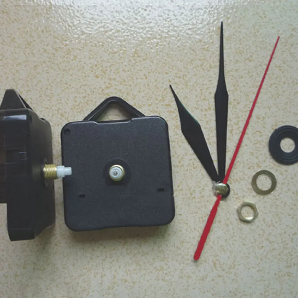 Бесшумные кварцевые настенные часы без рамы DIY механизм движения двигателя