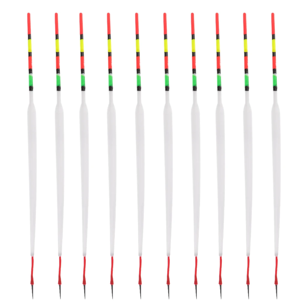 10 шт. пластиковые скользящие поплавки для рыбалки, дрифтерная трубка, Длинные поплавок, индикатор рыбалки с большой плавучестью