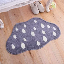 Полиэстер темные облака дождь Пол коврик ковер гостиная зона ковер анти-скольжение Мода Tapete домашний декор