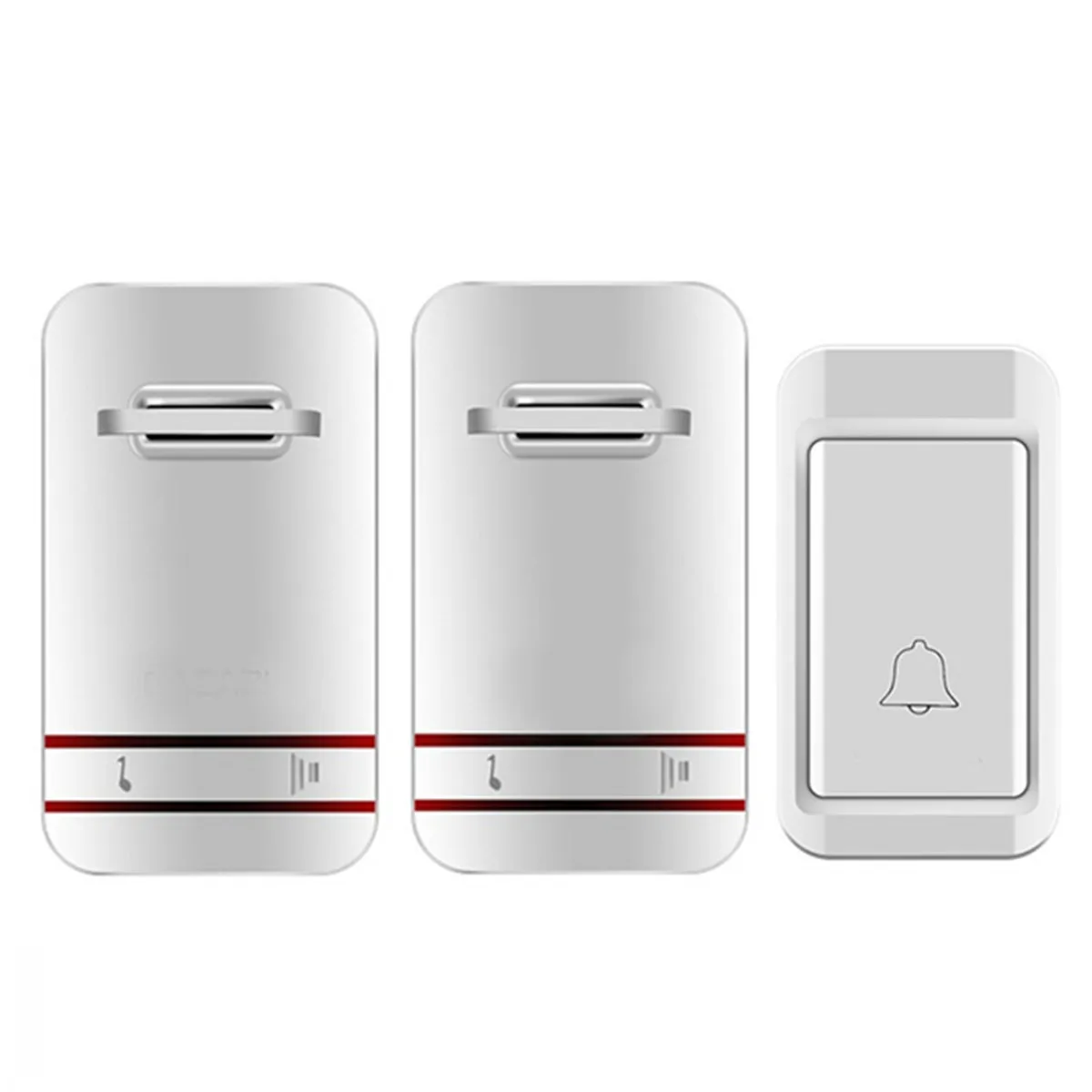 CACAZI Wireless Doorbell No Need Battery LED Light Doorbell Waterproof Cordless Remote Electronic Door Bell EU US CACAZI Wireless Doorbell No Need Battery LED Light Doorbell Waterproof Cordless Remote Electronic Door Bell EU US