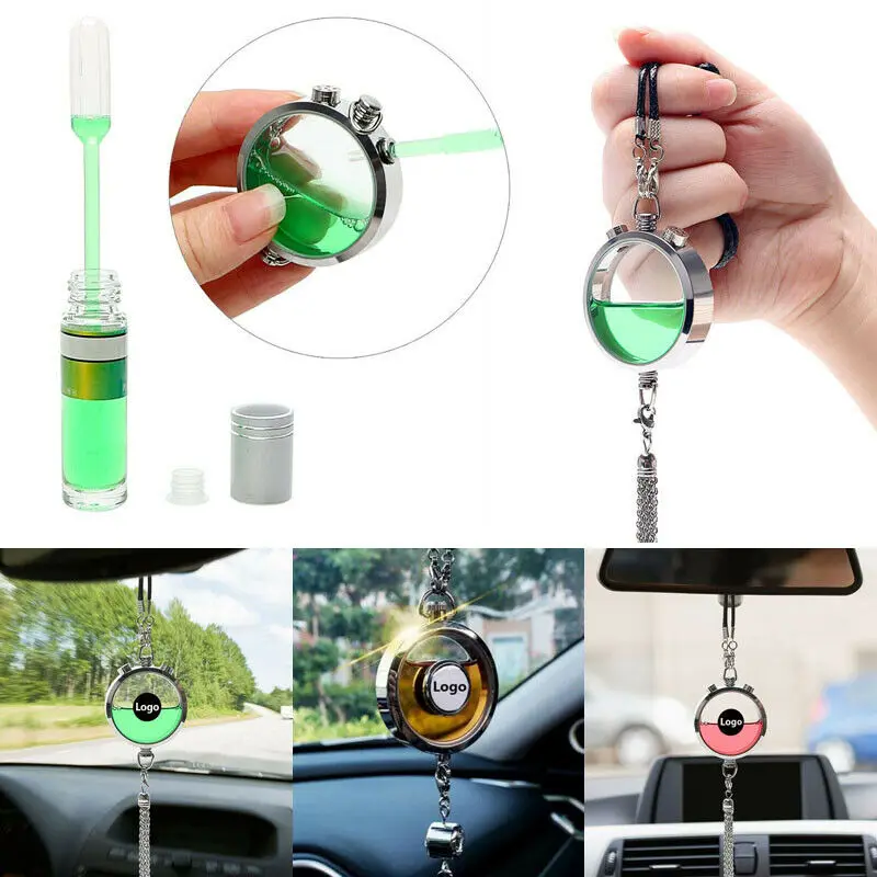 

Fragrance Diffuser Bottle Air Freshener Car Perfume Hanging with Logo