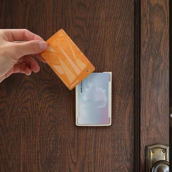 

Durable Card Sleeve ID IC card holder Car Organization Sucker Card Holder For Windshield Glass Tag Auto Card Case