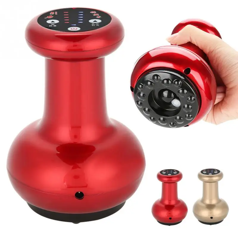 

Electric Scraping Massager Body Slim Negative Pressure Cupping Machine Meridian Dredge Acupoint Suction Massage Therapy Device