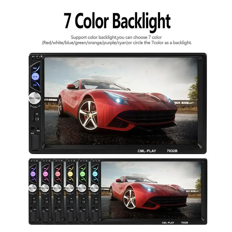 

7-inch Car MP5 Player Bluetooth Hands-free Call Mobile Phone Communication GPS Navigation All-in-one Device