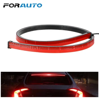 

FORAUTO Car Brake Light Safety Driving Lamp Warning Signal Light High Mount Brake Stop Lamp 90cm LED Flexible Strip Car-styling
