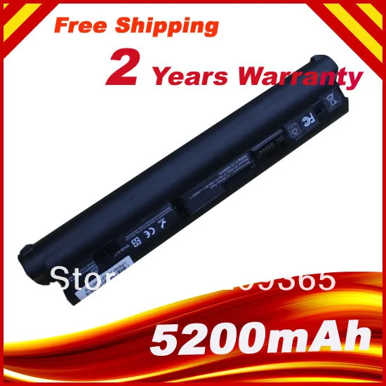 Черный Аккумулятор для ноутбука Lenovo IdeaPad S10-2 S10-2c 55Y2098 57Y6273 L09C3B11 L09C6Y11 L09M3B11 |