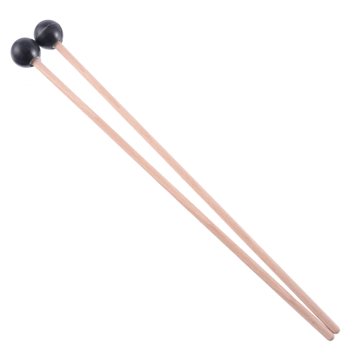 

Mayitr 1 Pair 38.8cm Black Wood Bell Mallets Sticks For Glockenspiel Xylophone Bell Percussion Instruments Accessories
