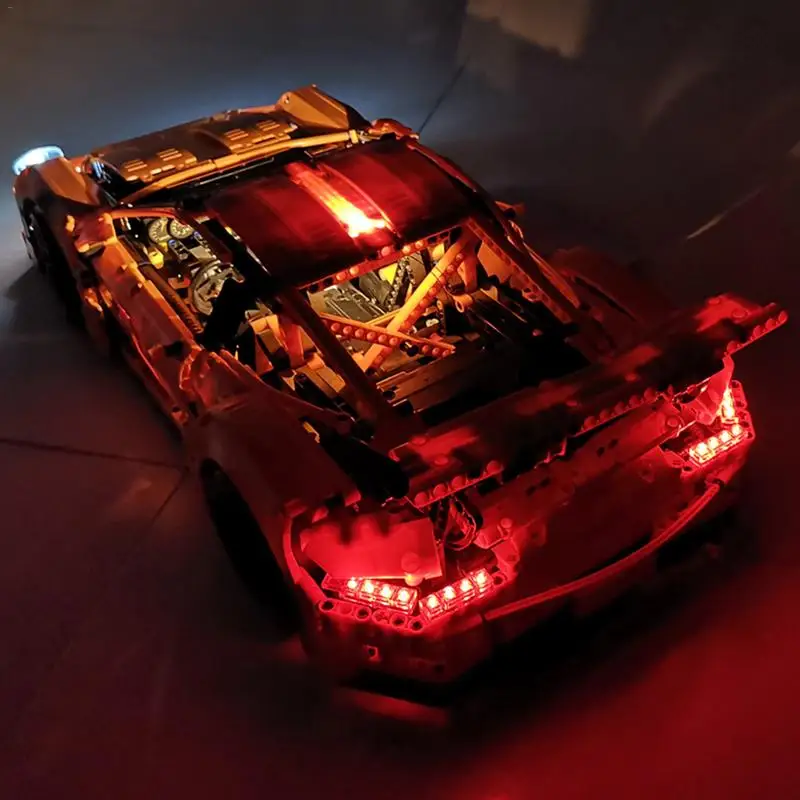 

LED DIY Lighting Kit For LEGO 42056 Porsche 911 GT3 RS Lighting Parts Models Building Blocks DIY Kit Toys