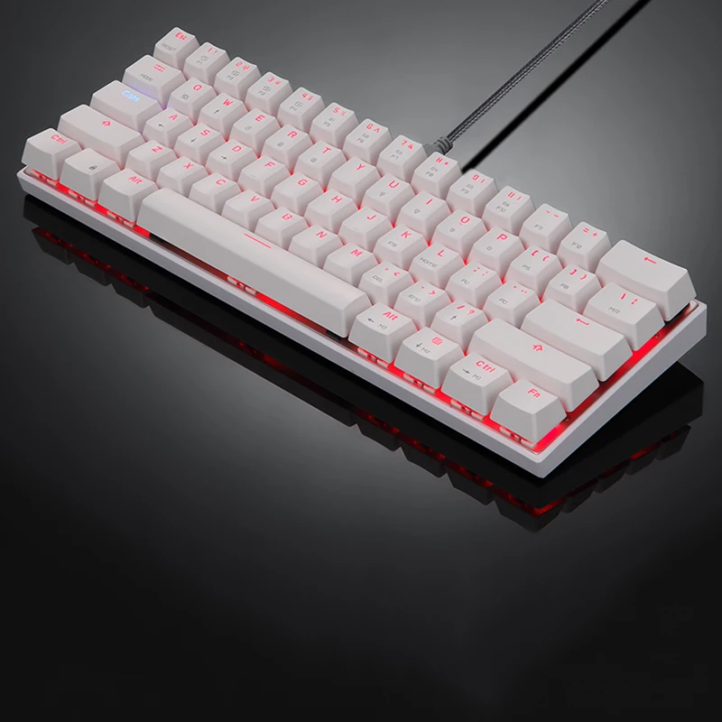 MOTOSPEED CK62 клавиатура Bluetooth/USB двойной режим механическая с RGB подсветкой игровая