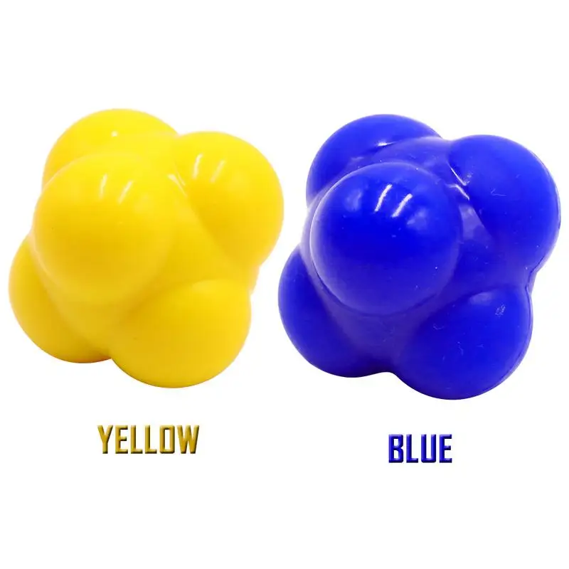 

Hand and Foot Massage Ball Fitness Training Silica Gel Six Corner Ball 68mm fitness Exerciser Equipments