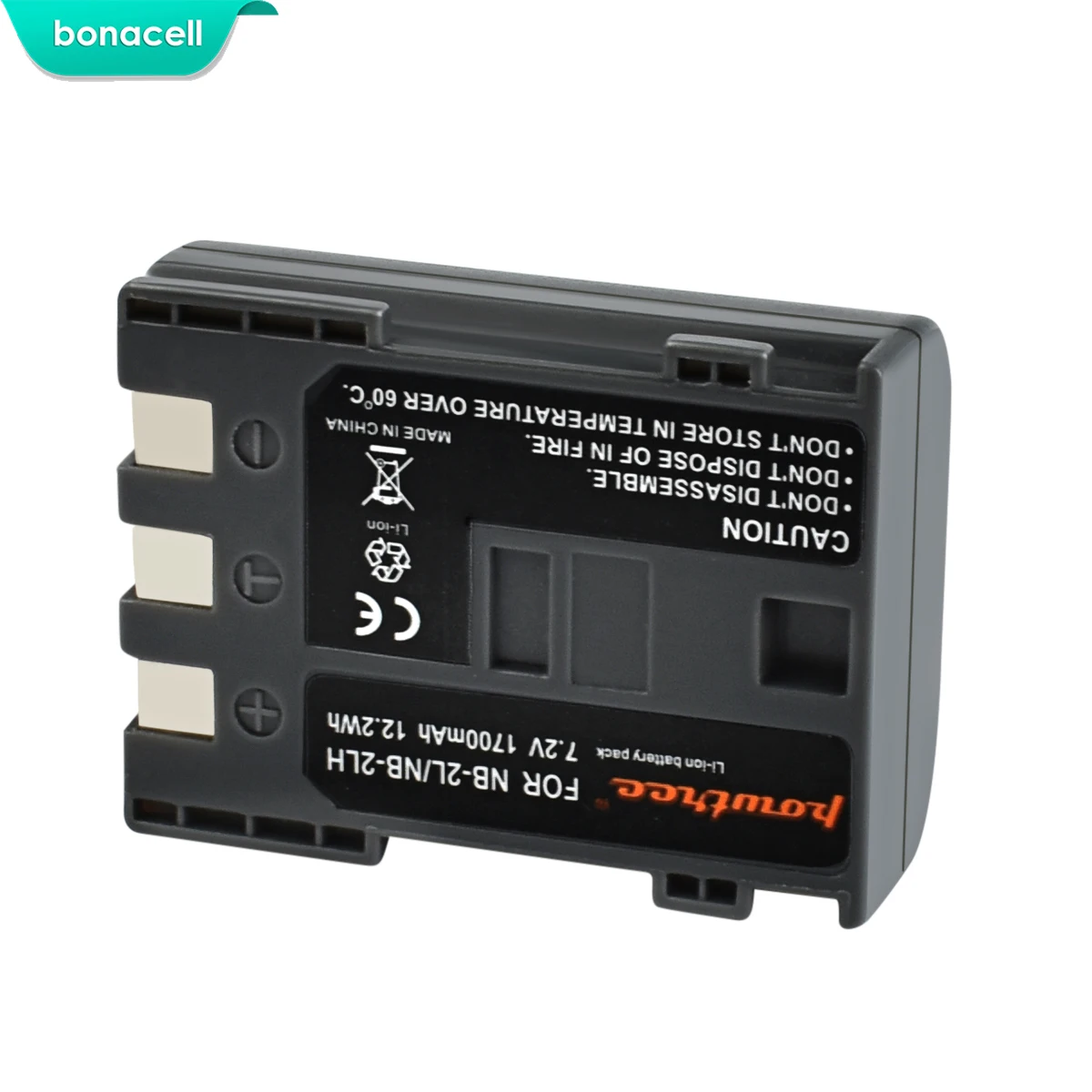 Bonacell 1700 мАч NB 2L NB2L 2LH NB2LH батарея для цифровой камеры Canon Rebel XT XTi 350D 400D G9 G7 S80 S70S30