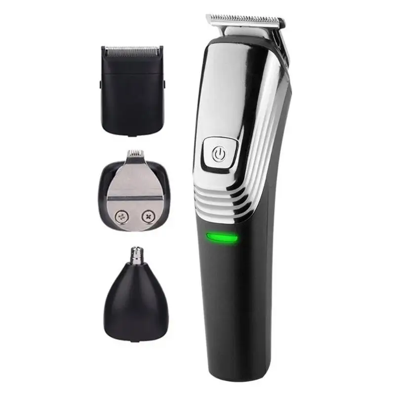 

KEMEI 6 in 1 Men Electric Hair Clipper Washable Rechargeable Nose Trimmer Removal Clipper Shaver Personal Face Care Hair Trimmer