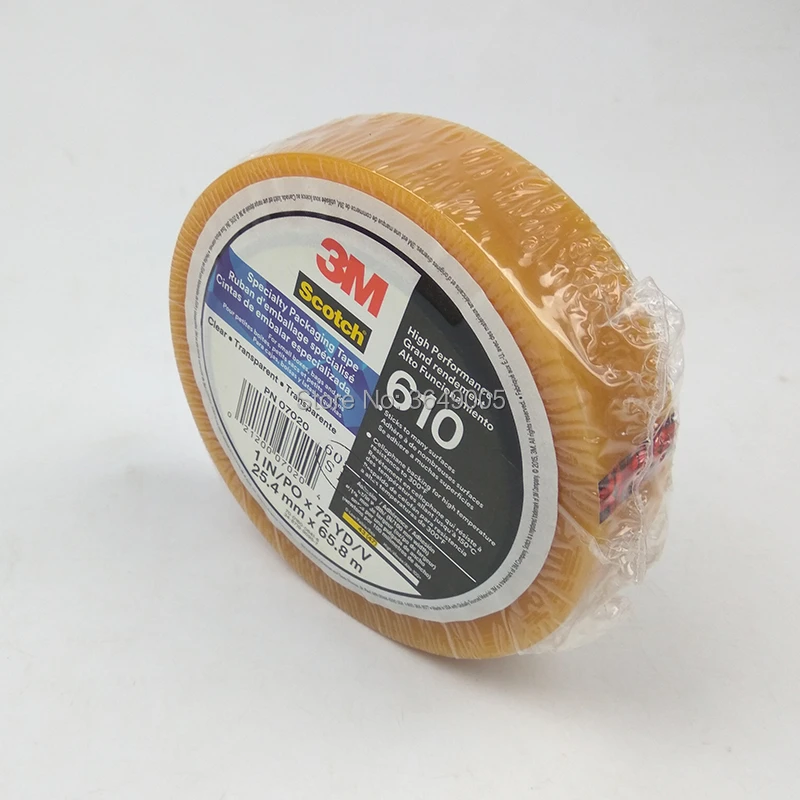 3m Cellophane Film Tape 610 Paint Test Measuring Adhesion Light Duty