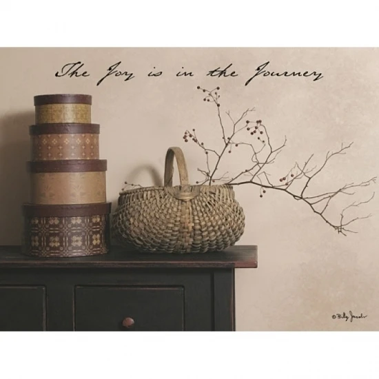 The Joy is the Journey Poster Print by Billy Jacobs (16 x 12) | Дом и сад