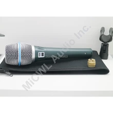 Высокое качество Beta87 Beta 87 beta87a кардиоидный ручной динамический вокальный микрофон MiCWL бренд SM57 SM58 E845 E945 Beta58 Mic