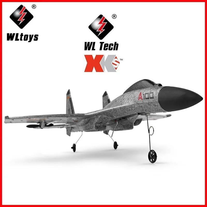 WLtoys A100 RC Самолеты SU-27 3CH 2,4G EPP композитный материал планер радиоуправляемые игрушки модель подарок ZLRC