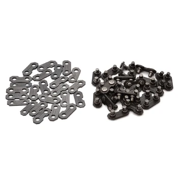 

24Pcs 3/8" Gauge Chain Link Repair Chainsaw Preset Straps For Garden Saw Accessories Tool