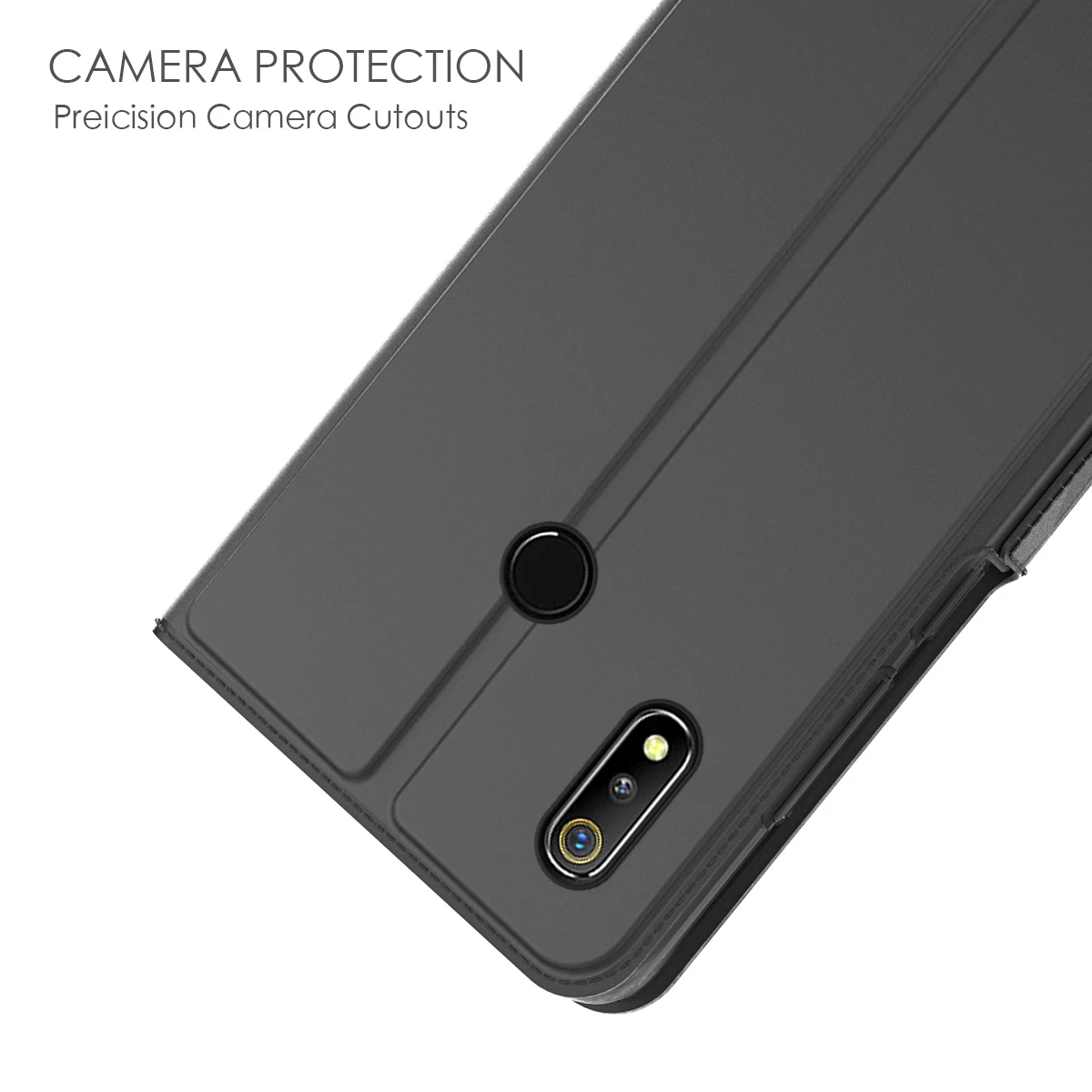 Для Oppo Realme 3 5i 5 6 Pro чехол кожаный бумажник 360 Защита ударопрочный флип с подставкой
