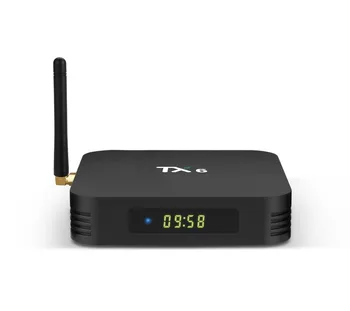 

TX6 Smart Android 9.0 TV BOX 4G 32G Allwinner H6 Quad core 2.4G+5G Dual Wifi BT 4.1 Set Top Box 4K HD H.265 Media Player
