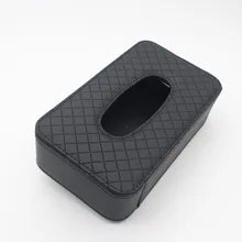 Dongzhen автомобильные аксессуары тканевая коробка укладка Tidying для салфеток авто Интерьер автомобильные аксессуары Стайлинг кожа ткань 1 шт