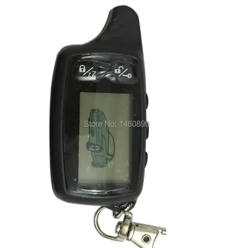 Skup 10 sztuk partia TW 9030 pilot z wyświetlaczem LCD brelok do kluczy brelok do kluczy dla rosyjskich TW9030 dwukierunkowy System alarmowy samochodu rower treningowy Tomahawk TW 9030 ozdoba