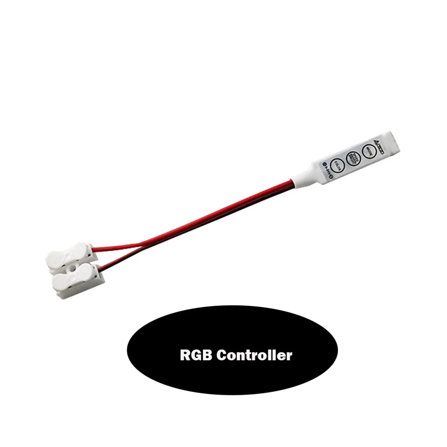 DC 5-24V Mini RGB Led Controller / Single Color LED Controler Dimmer with 2Pin Connector for led 3528 5050 5630 Strip Light JQ