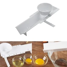 Новые белые пластиковые яйца сепаратор Творческий желток сепаратор инструменты для яиц Бытовая утварь практичные кухонные Вспомогательные аксессуары