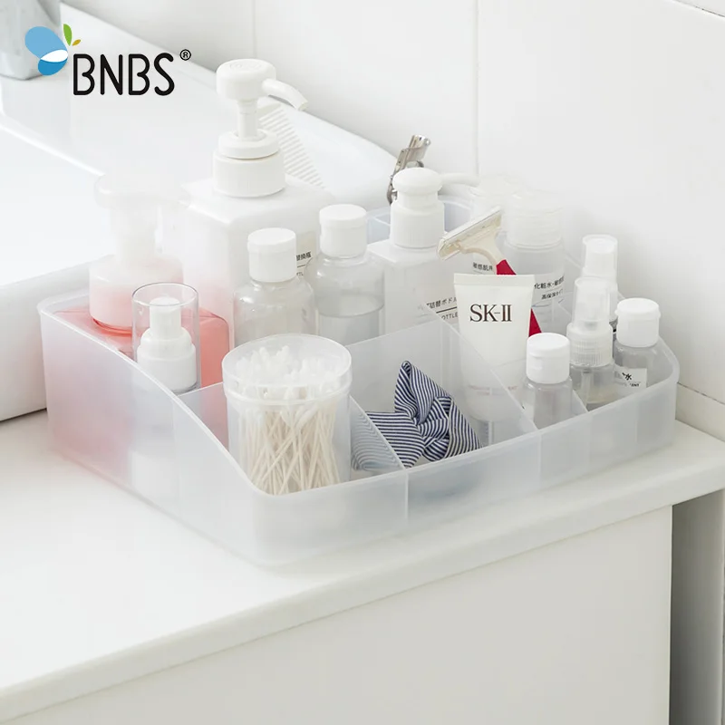 BNBS органайзер для макияжа пластиковый контейнер коробка для хранения губная помада держатель Органайзер для косметики прозрачная коробка