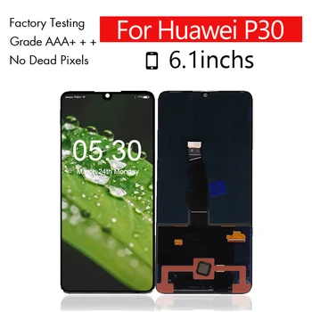 

5pcs/lot for Huawei P30 LCD with Touch Screen Digitizer Assembly for Huawei P30 Display 100% Test Free Shipping DHL EMS