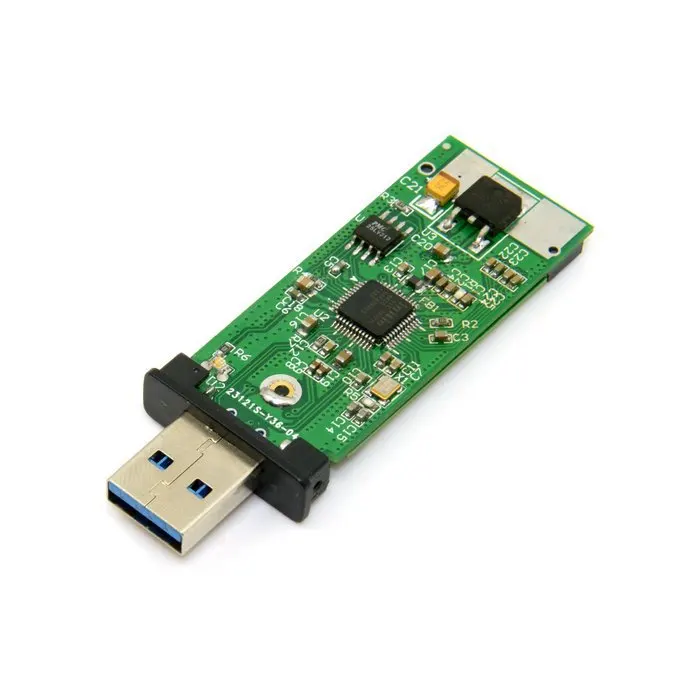 

Zihan 42mm NGFF M2 SSD to USB 3.0 External PCBA Conveter Adapter High Quality Card Flash Disk Type with Black Case Cablecc