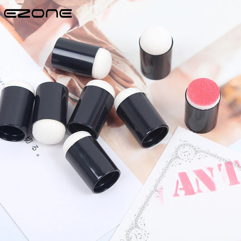 

EZONE 2PCS Sponge Daubers For Painting Finger Daubers Sponger Foam ink/chalk/inking/staining DIY Crafts Scrapbooking Art Supply