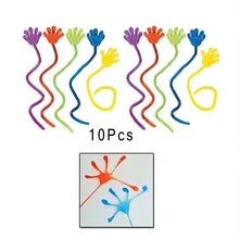20 шт., детская Праздничная поставка, милое мини клейкое желе, палочка, шлёп, мягкая игрушка, руки, головоломка, забавные шутки, игрушки для детей